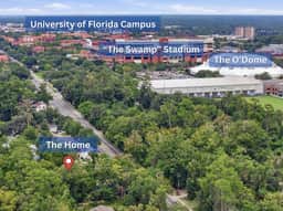 Walk to UF & Stadium | Backyard + Firepit! - Image 2