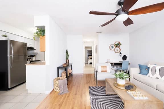 Quiet, Updated 2 bed / 2 bath Condo
