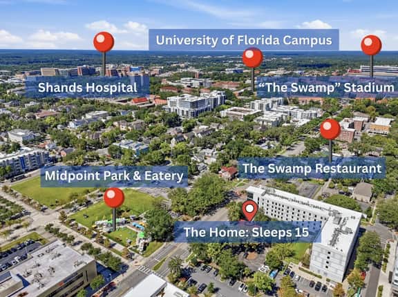 Sleeps 15 Walk to UF, Downtown 50 Restaurants near by - Image 5