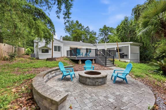 Walk to UF & Stadium | Backyard + Firepit! - Image 4